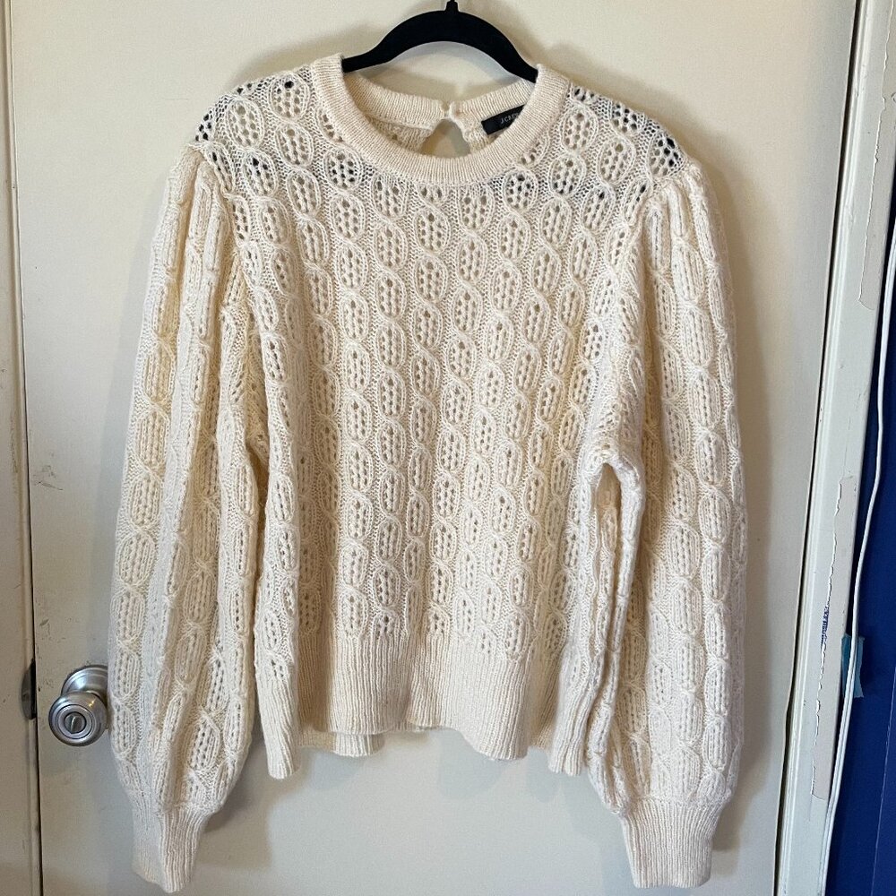 J. Crew Open Knit Sweater